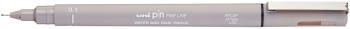 Uni-Ball Pin Drawing Pen - 0.10mm - Light Grey