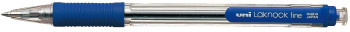 Uni-Ball SN-101 Laknock Retractable Ballpoint Pen - Blue