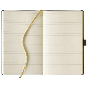 Castelli Tucson Hardback Medium Notebook - Ruled - China Blue - Picture 1