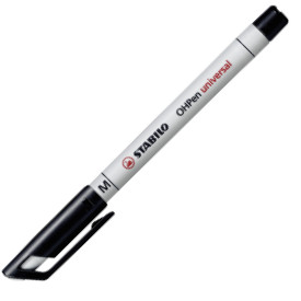 STABILO OHP Pen Soluble - Medium - Black