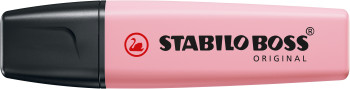 STABILO BOSS ORIGINAL Pastel Highlighter - Pink Blush