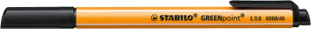 STABILO GREENpoint Fire Tip Sign Pen - Black