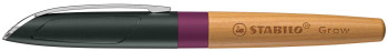 STABILO Grow Climate-Neutral Fountain Pen - Plum Red/Cherry Wood