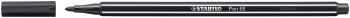 STABILO Pen 68 Fibre Tip Pen - Black