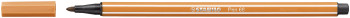 STABILO Pen 68 Fibre Tip Pen - Dark Ochre