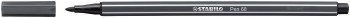 STABILO Pen 68 Fibre Tip Pen - Deep Cold Grey