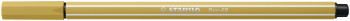 STABILO Pen 68 Fibre Tip Pen  - Khaki