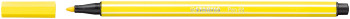 STABILO Pen 68 Fibre Tip Pen - Lemon Yellow