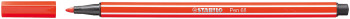 STABILO Pen 68 Fibre Tip Pen - Light Red