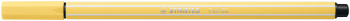 STABILO Pen 68 Fibre Tip Pen  - Light Yellow