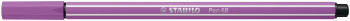STABILO Pen 68 Fibre Tip Pen  - Plum