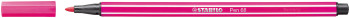 STABILO Pen 68 Fibre Tip Pen - Rose
