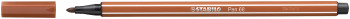 STABILO Pen 68 Fibre Tip Pen - Sanguine