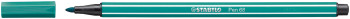 STABILO Pen 68 Fibre Tip Pen - Turquoise Blue