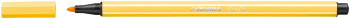 STABILO Pen 68 Fibre Tip Pen - Yellow