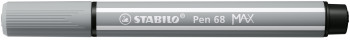 STABILO Pen 68 MAX Fibre Tip Pen - Medium Cold Grey