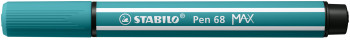 STABILO Pen 68 MAX Fibre Tip Pen - Turquoise Blue