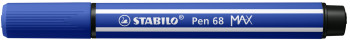 STABILO Pen 68 MAX Fibre Tip Pen - Ultramarine