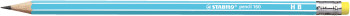 STABILO pencil 160 E/T Graphite Pencil  - Blue - HB