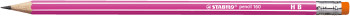 STABILO pencil 160 E/T  Graphite Pencil - Pink - HB