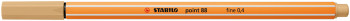 STABILO point 88 Fineliner - Light Ochre