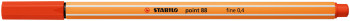 STABILO point 88 Fineliner - Light Red