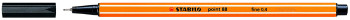 STABILO point 88 Fineliner Pen - Black