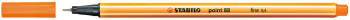 STABILO point 88 Fineliner Pen - Orange