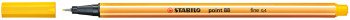 STABILO point 88 Fineliner Pen - Yellow