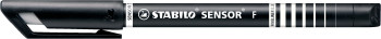 STABILO SENSOR F Fineliner- Black