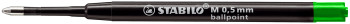 STABILO Standard Ballpoint Refill - Green