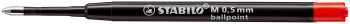 STABILO Standard Ballpoint Refill - Red