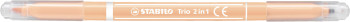 STABILO Trio 2 in 1 Fibre Tip Pen - Light Flesh Tint