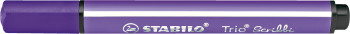 STABILO Trio Scribbi Fibre Tip Pen - Violet