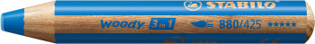 STABILO woody 3-in-1 Multi-Talented Pencil - Blue