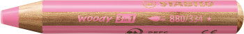 STABILO woody 3-in-1 Multi-Talented Pencil - Pink
