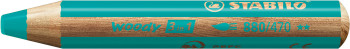 STABILO woody 3-in-1 Multi-Talented Pencil - Turquoise