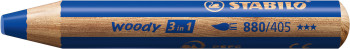 STABILO woody 3-in-1 Multi-Talented Pencil - Ultramarine