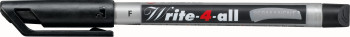 STABILO Write-4-all Permanent Marker - Fine - Black