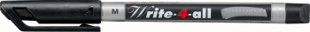 STABILO Write-4-all Permanent Marker - Medium - Black