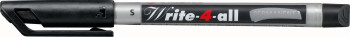 STABILO Write-4-all Permanent Marker - Super Fine - Black