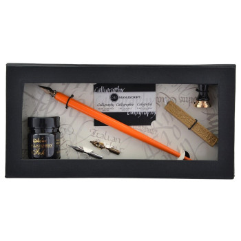 Manuscript Art of Writing Pen & Mini Seal set