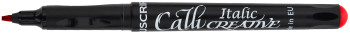 Manuscript Callicreative Calligraphy Marker Pen - Fine - Red