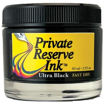 Private Reserve Fast Dry Ink Bottle 60ml - Ultra Black