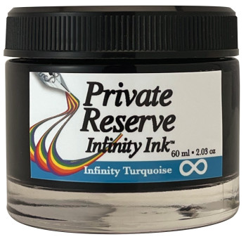 Private Reserve Infinity Ink Bottle 60ml - Infinity Turquoise (with ECO formula)