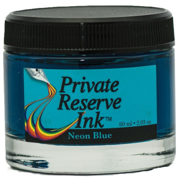 Private Reserve Neon Ink Bottle 60ml - Neon Blue