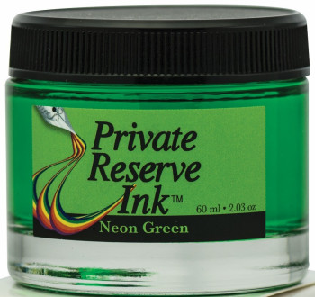 Private Reserve Neon Ink Bottle 60ml - Neon Green