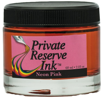 Private Reserve Neon Ink Bottle 60ml - Neon Pink