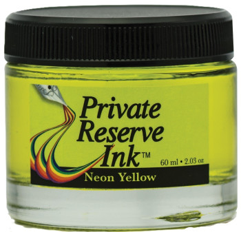 Private Reserve Neon Ink Bottle 60ml - Neon Yellow