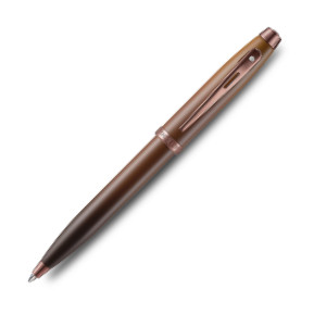Sheaffer 100 Ballpoint Pen -  Coffee Edition PVD Trim